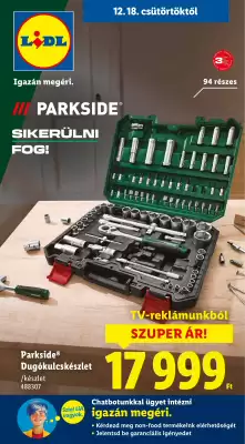 Lidl akciós újság (érvényes eddig: 23-12)