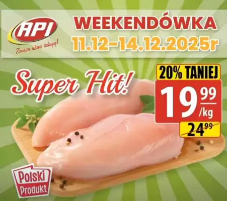 API MARKET gazetka (wa偶no艣膰 do 14-12)