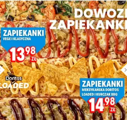 Domino's Pizza gazetka (wa偶no艣膰 do 14-12)