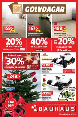 Bauhaus reklamblad (giltig till och med 15-12)