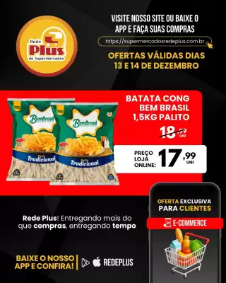 Folheto Rede Plus Supermercados (válido até 14-12)