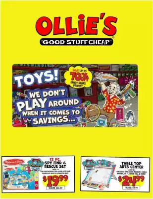 Ollie's weekly ad (valid until 18-12)