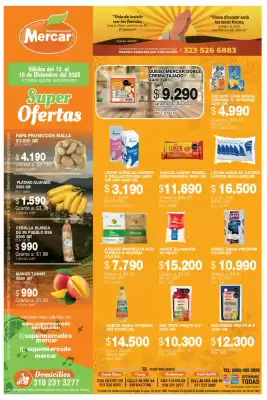 Catálogo Mercar (válido hasta 16-12)