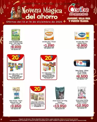 Catálogo Caribe Supermercados (válido hasta 16-12)