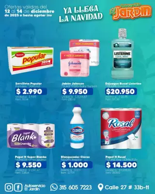 Catálogo Autoservicio El Jardín (válido hasta 14-12)