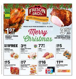 Freson Bros flyer week 51 Page 1