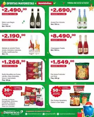 Catálogo Supermercados Damesco (válido hasta 15-12)
