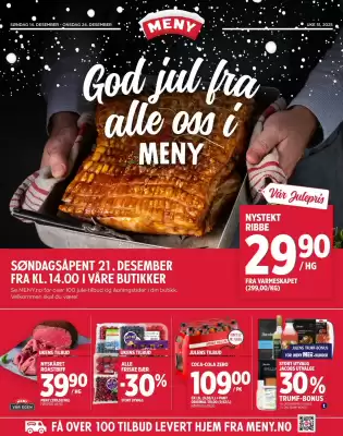 Meny kundeavis (gyldig til 24-12)