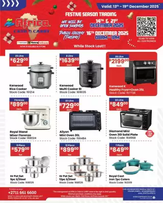 Africa Cash and Carry catalogue (valid until 19-12)