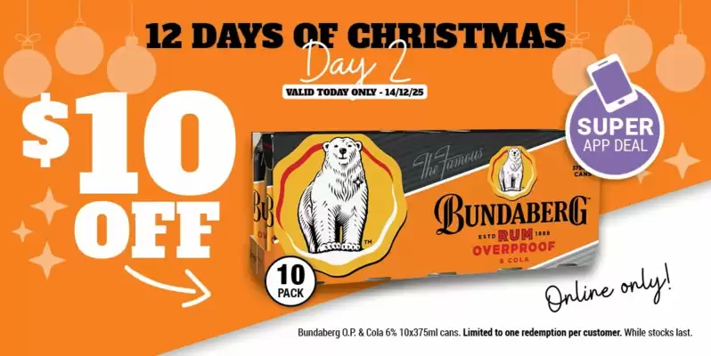 Super Cellars catalogue (valid until 14-12)