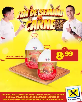 Folheto X Supermercados (válido até 14-12)