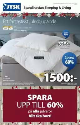 JYSK reklamblad (giltig till och med 24-12)