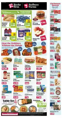 Roche Bros weekly ad (valid until 18-12)