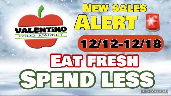 Valentino Food Market weekly ad (valid until 18-12)