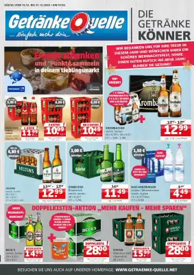 Getränke Quelle Prospekt (gültig bis 27-12)