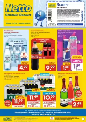 Netto Getränke Discount Prospekt (gültig bis 20-12)