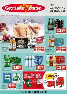Getränke Oase Prospekt (gültig bis 20-12)