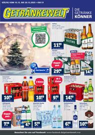 Getränkewelt Prospekt woche 51 Seite 1
