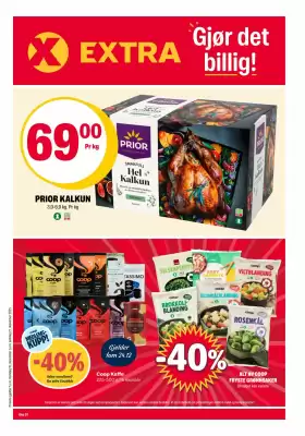 Coop Extra kundeavis (gyldig til 22-12)