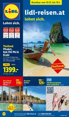 Lidl Reisen Prospekt