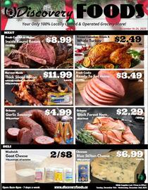 Discovery Foods flyer Page 1