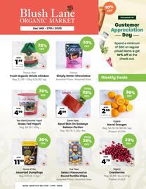 Blush Lane Organics flyer Page 1