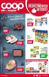 Coop akciós újság | abc es szuper Oldal 1