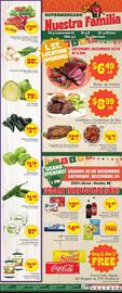 Supermercado Nuestra Familia weekly ad week 51 Page 1