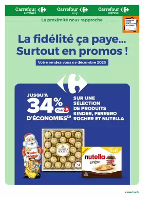 Catalogue Carrefour Express (valable jusqu'au 31-12)