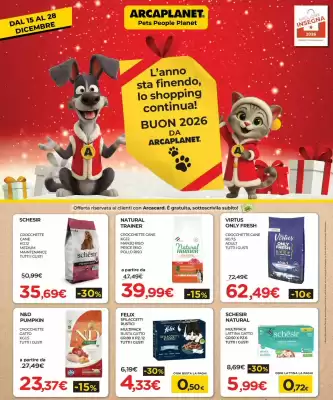 Volantino Arcaplanet (valido fino al 21-12)