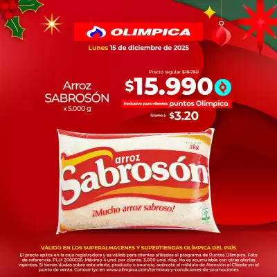 Catálogo Olímpica (válido hasta 15-12)