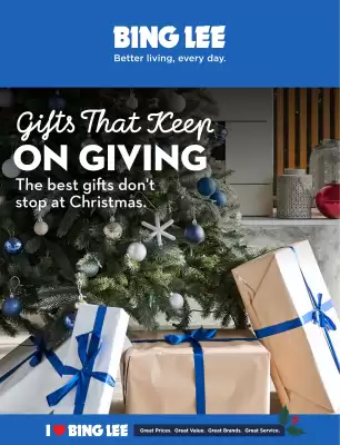 Bing Lee catalogue (valid until 21-12)