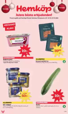 Östenssons reklamblad (giltig till och med 21-12)