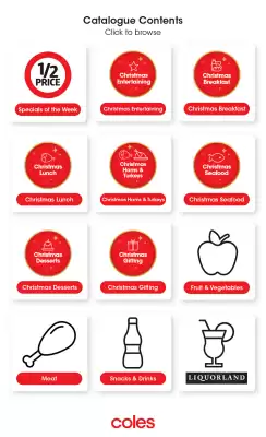 Coles catalogue (valid until 24-12)