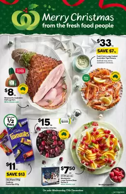Woolworths catalogue (valid until 30-12)