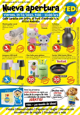 Catálogo TEDi (válido hasta el 21-12)