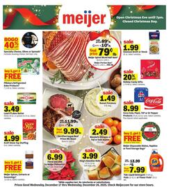 Meijer weekly ad week 51 Page 1