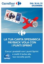 Volantino Carrefour | Punti Sprint Payback Pagina 1