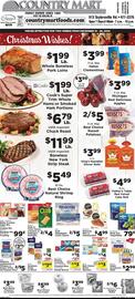 Taylorsville Country Mart weekly ad Page 1