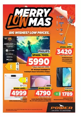 Power reklamblad (giltig till och med 21-12)