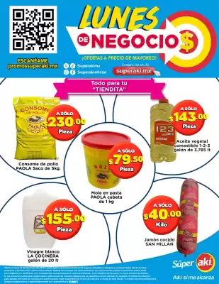 Folleto Super Aki (válido hasta 15-12)