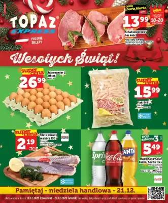Topaz Express gazetka (ważność do 23-12)