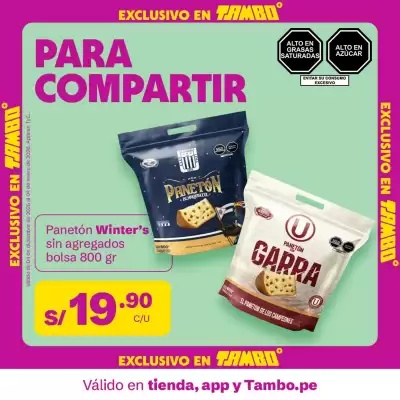 Catálogo Tambo (válido hasta 4-01)