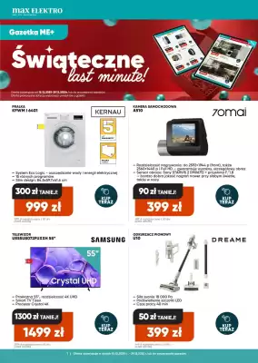 Max Elektro gazetka (ważność do 29-12)