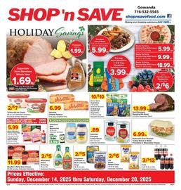 Shop 'n Save weekly ad week 51 Page 1