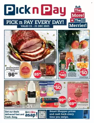 Pick n Pay catalogue (valid until 21-12)