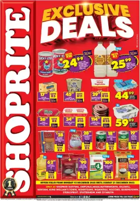 Shoprite catalogue (valid until 21-12)