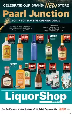 Checkers Liquor Shop catalogue (valid until 28-12)