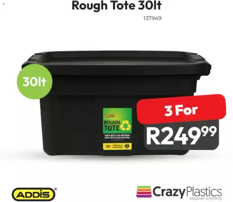 Crazy Plastics catalogue (valid until 20-12)