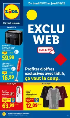 Catalogue Lidl (valable jusqu'au 18-12)